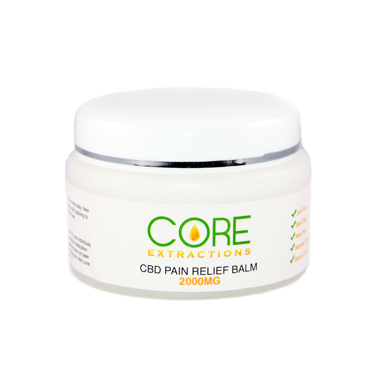 Full Spectrum CBD Cream For Pain - CBD Infused Medicated Balm - Core ...